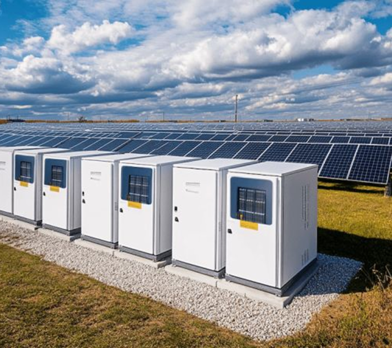 Installation of combined solar and battery Img One